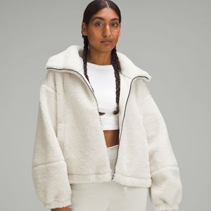 Lululemon Cinchable Fleece Zip Up